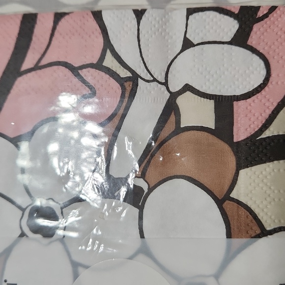 Vallila Kukkatarha Pastel Paper Cocktail Napkins - Picture 5 of 5